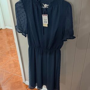 T.J.Maxx Navy Mini Dress
